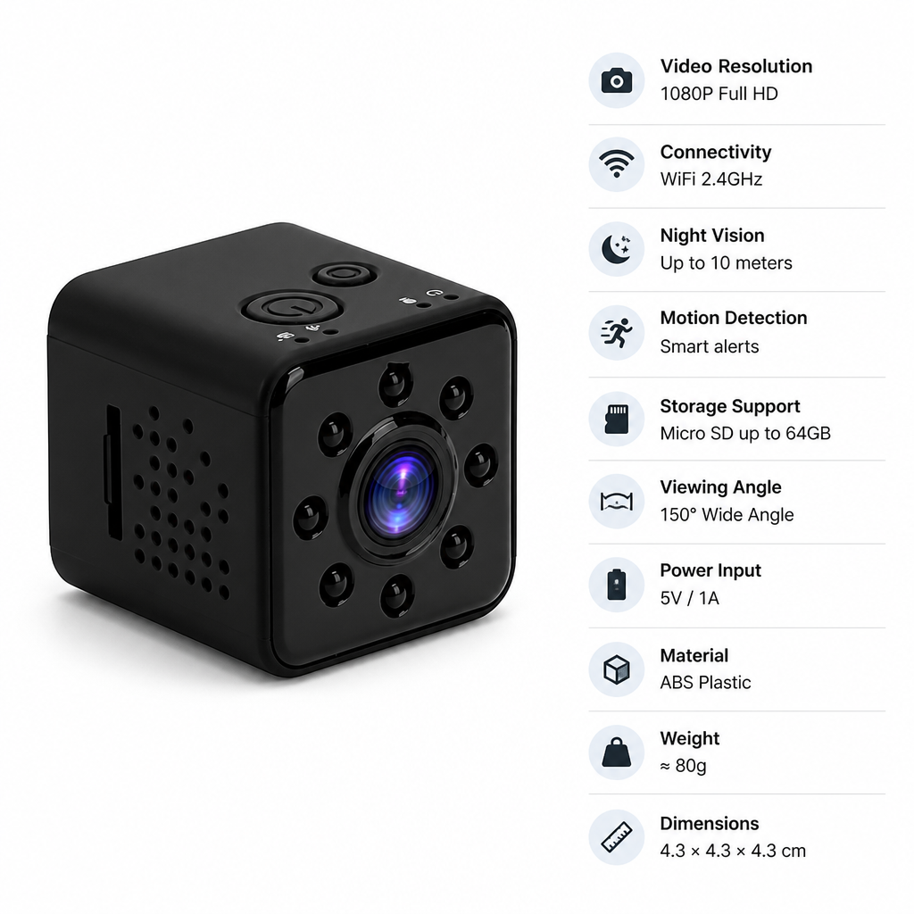 VigiAura™ Wireless Security Camera — Stay One Step Ahead with Crystal-Clear, 24/7 Protection