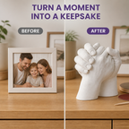 EverHold™ Hand Casting Kit — Keep the hands you love close in a keepsake you made together.