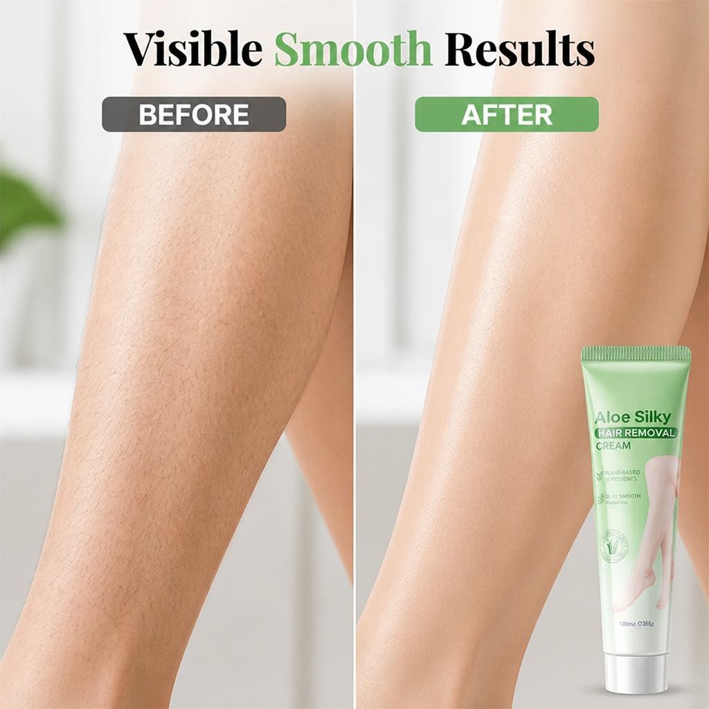 SilkenAura™ — Reveal irresistibly smooth, glowing skin without a shred of pain or irritation