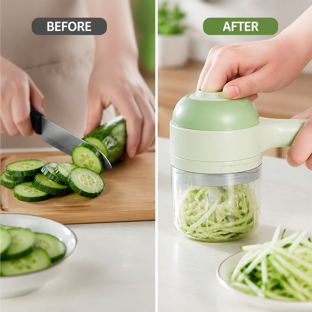 Slicera™ — Effortless Meal Prep That Saves Time and Energizes Your Kitchen