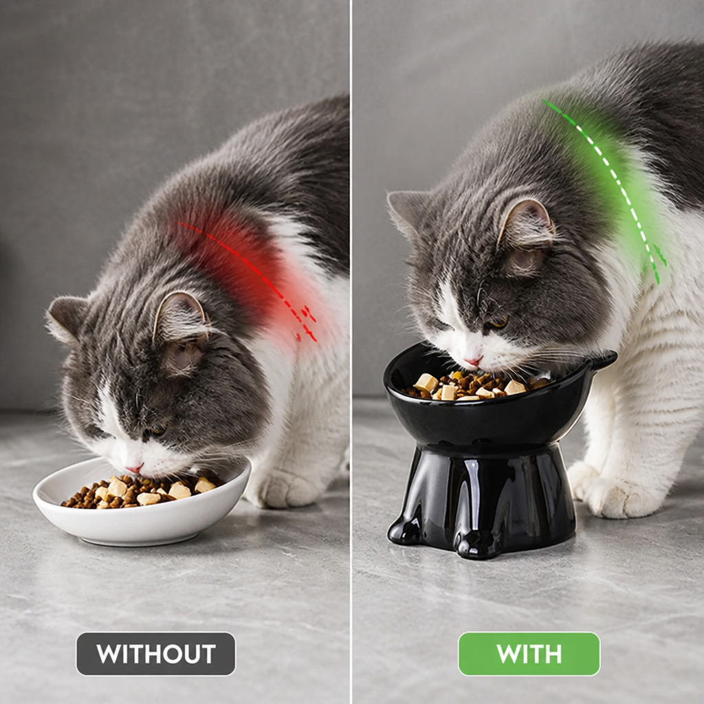 LunaLift™ — Transform Your Cat’s Mealtime into Pure Comfort and Joy