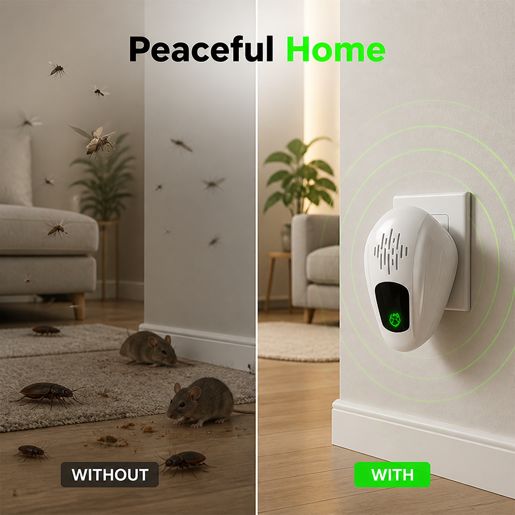 VibeGuard™ — Quietly Lock Out Pests and Reclaim Restful Nights