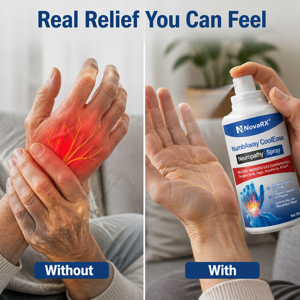 NeuroCalm™ Relief Mist — Fast, Cooling Freedom from Nerve Pain That Holds You Back