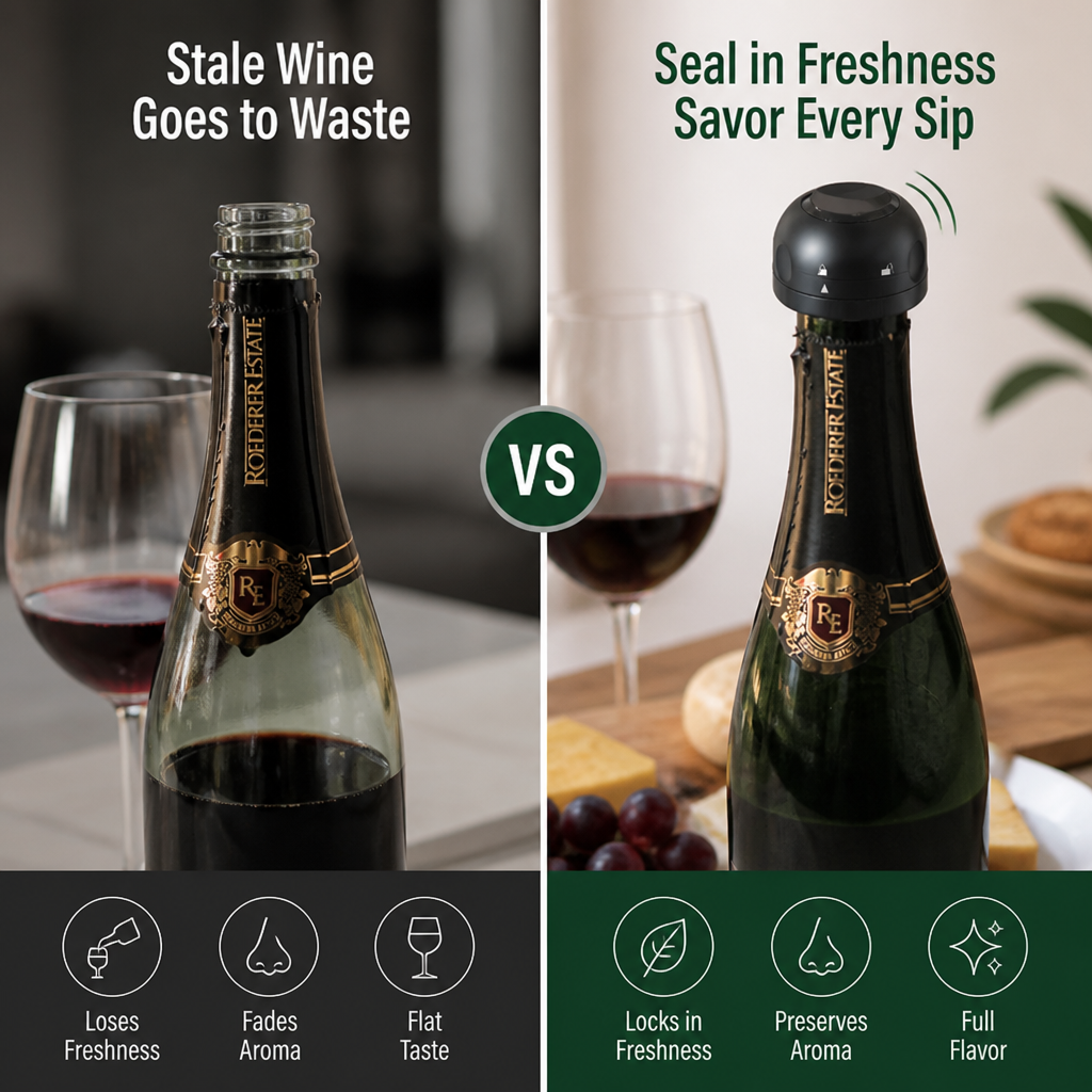 ViniSeal™ — Lock in Every Drop of Freshness and Flavor, Day After Day