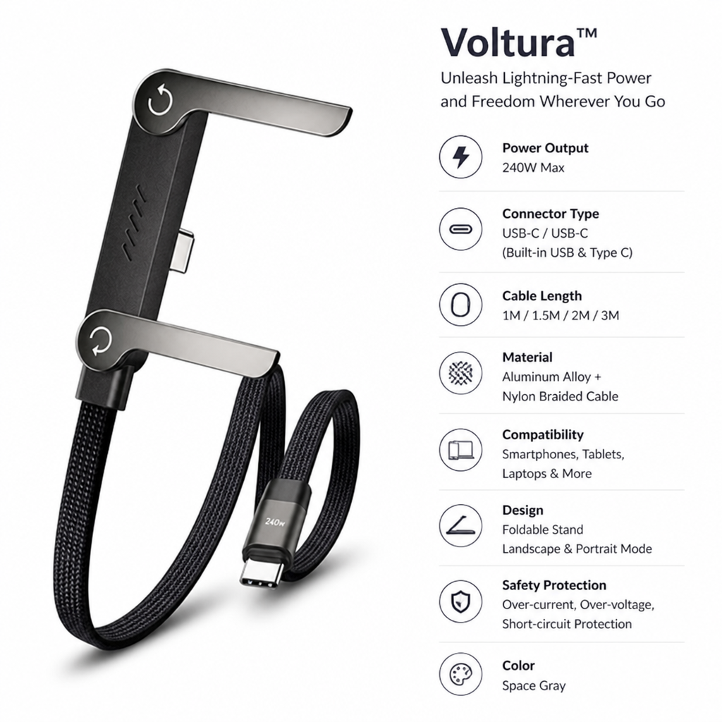 Voltura™ — Unleash Lightning-Fast Power and Freedom Wherever You Go