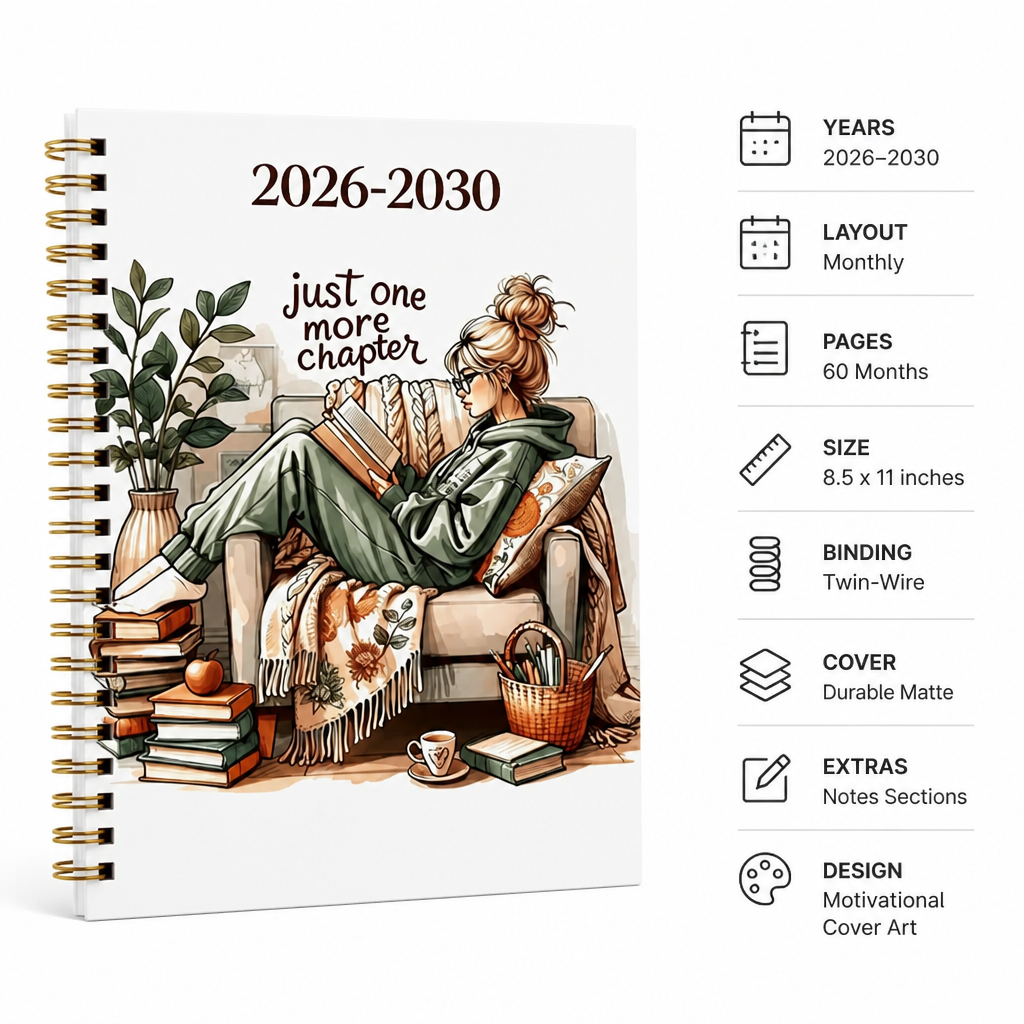 PrimePath™ 5-Year Planner — Own Every Goal and Build the Future You Deserve