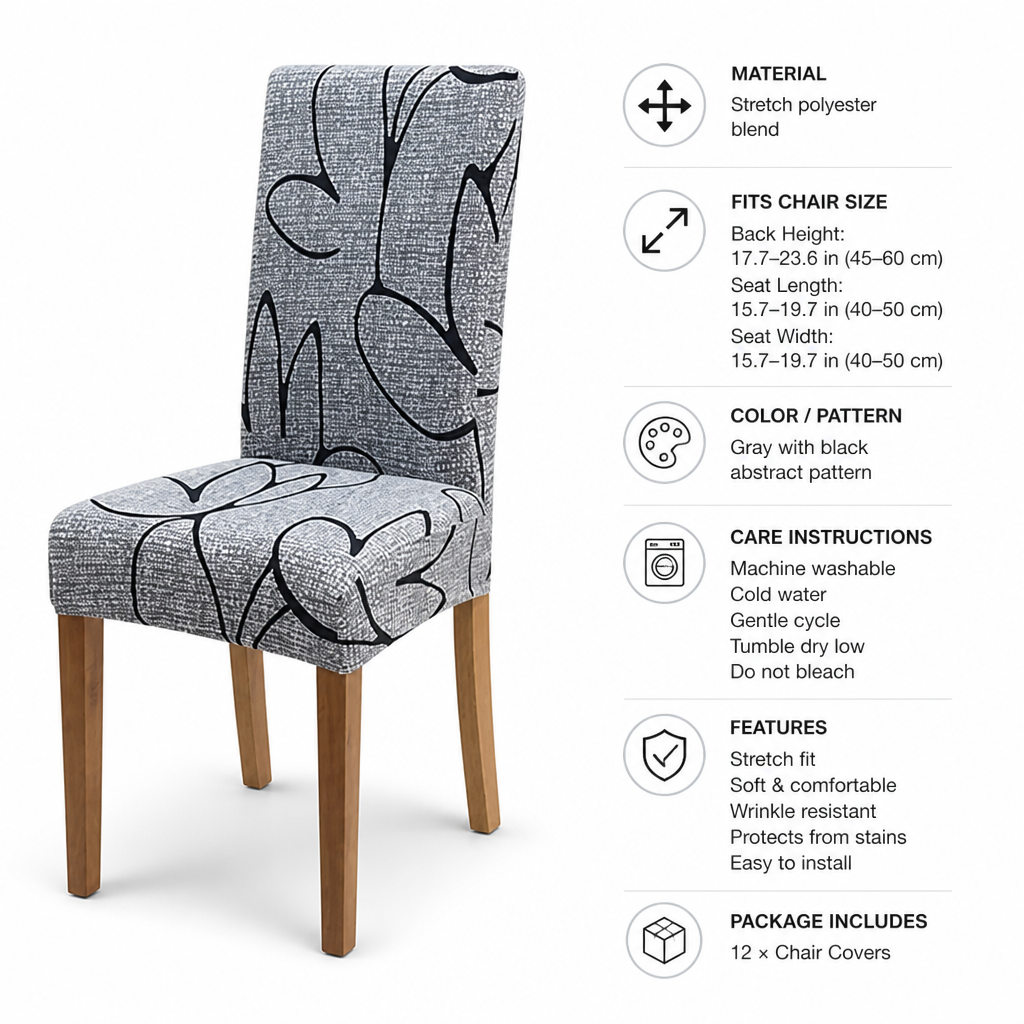 VelvaFlex™ — Turn Old Chairs into Cozy, Head-Turning Comfort Zones Instantly