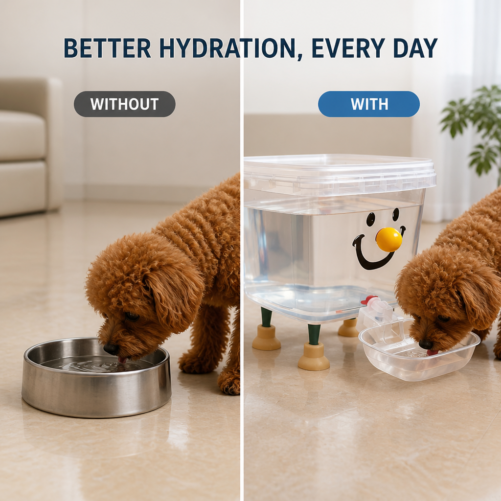 AquaNest™ — Keeps Your Pet Energized with Pure, Hassle-Free Hydration
