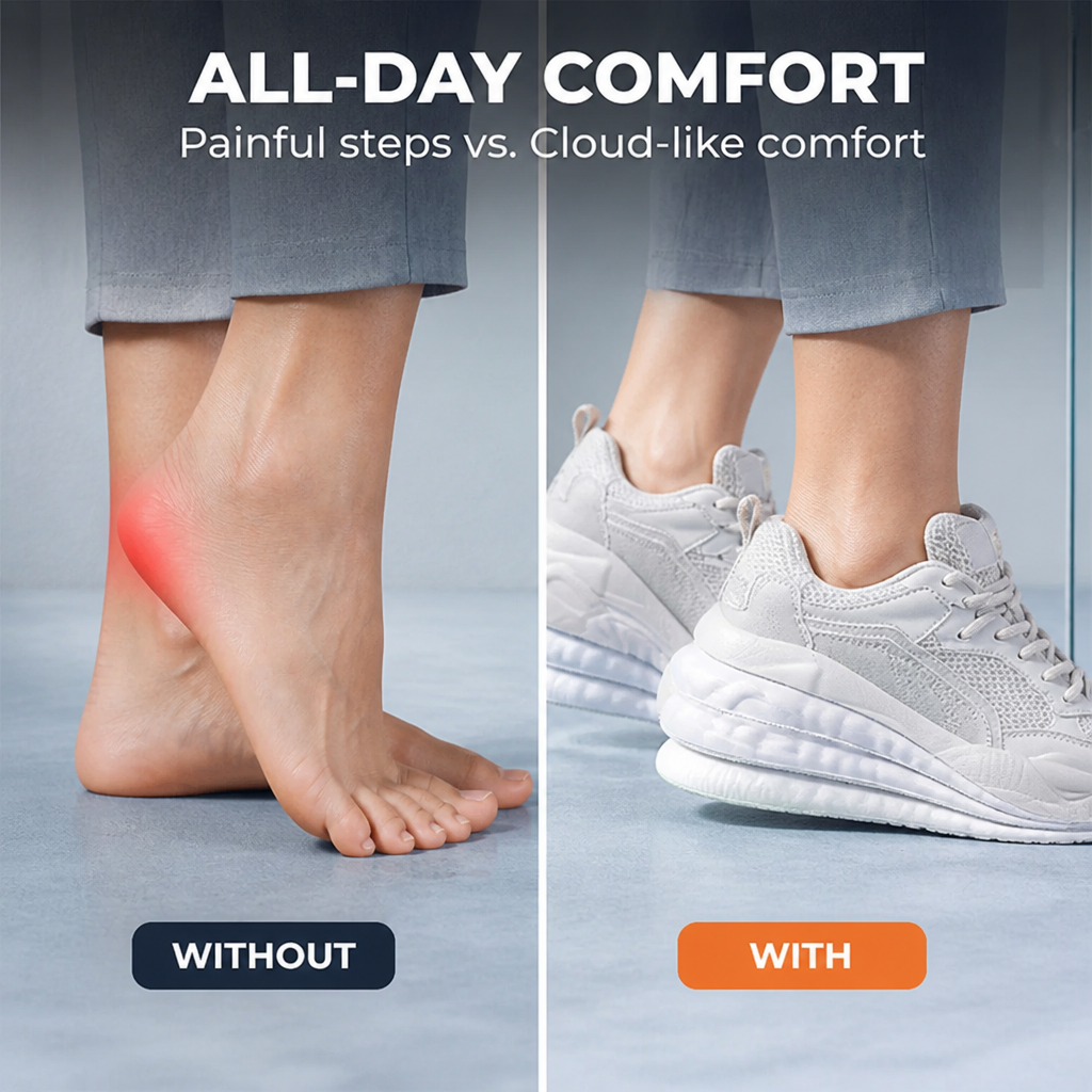 NimbusStep™ — Transform Every Step into Cloud-Like Comfort and All-Day Energy
