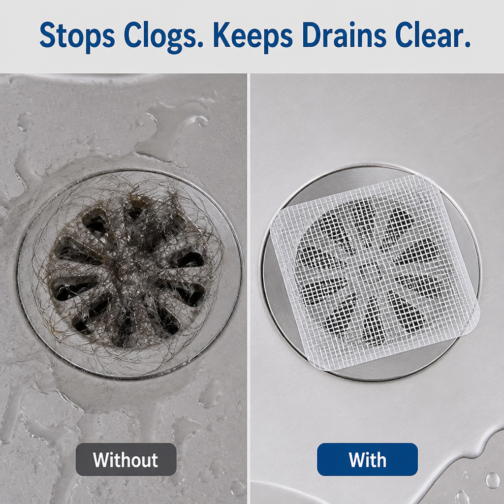 PureGuard™ Drain Shields — Keep Your Drains Pristine and Pest-Free Without Lifting a Finger
