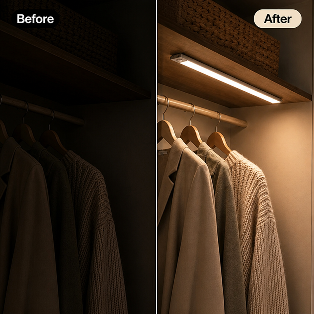GlowAura™ Motion Light — Illuminate Your Path Instantly for Safer, Smarter Living (3 pieces any size)