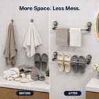 VistaraGrip™ — Instantly Unleash Space and Serenity Without a Single Drill