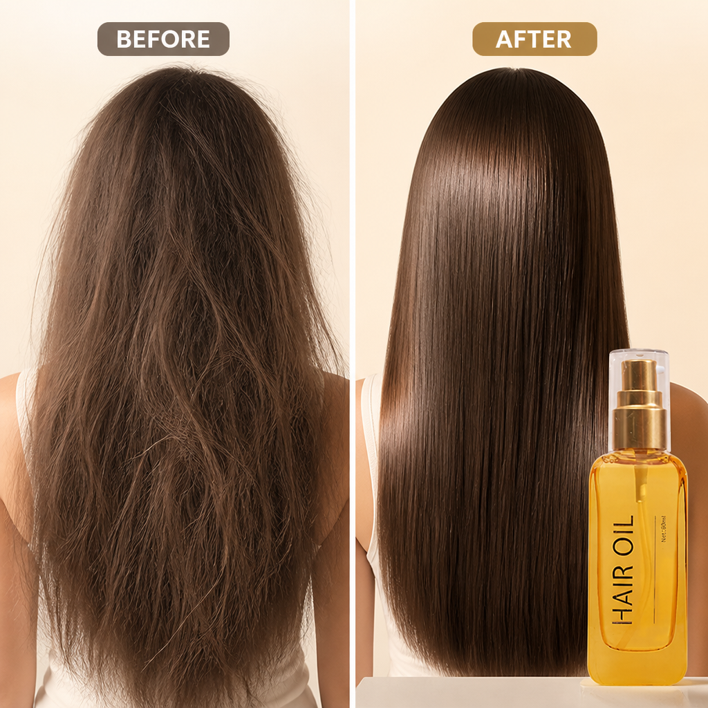 AureviaOil™ Repair Elixir — Bring Your Hair Back to Life with Silky, Head-Turning Shine