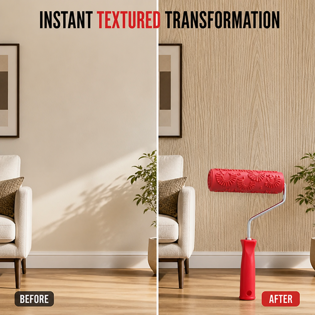 TimberTouch™ — Instantly Turn Bland Walls into Warm, Textured Masterpieces