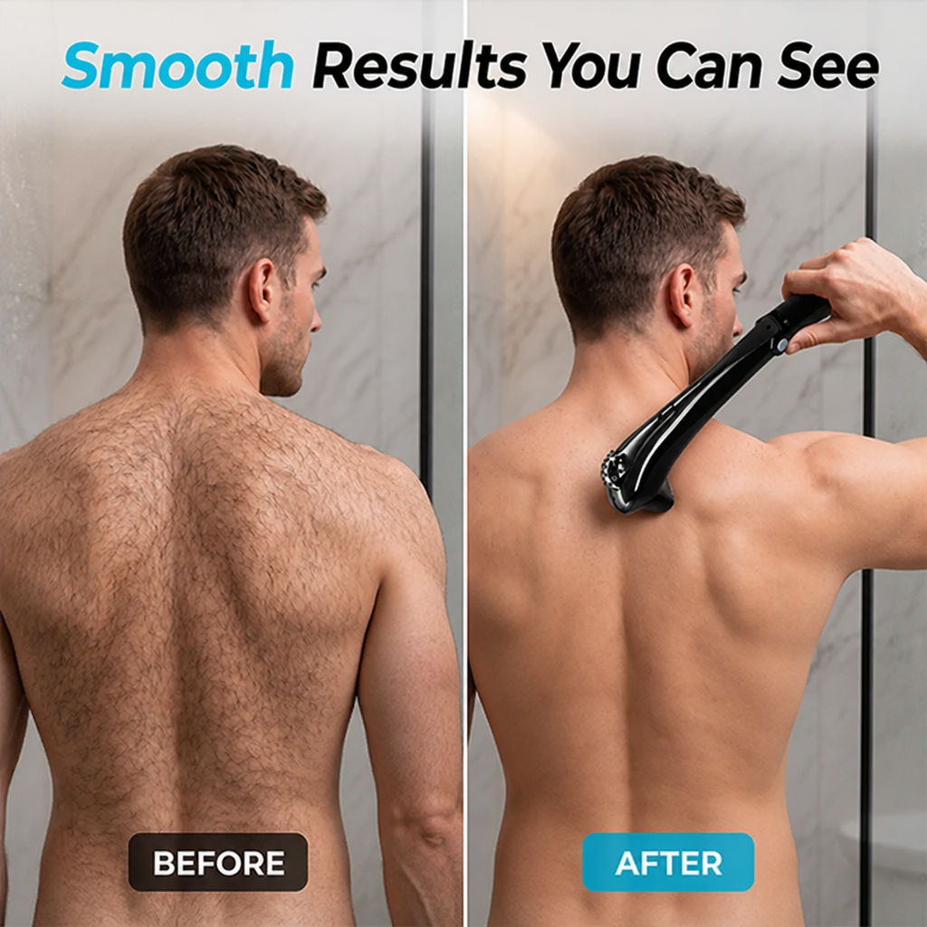 ReachEase™ — Groom your back confidently, without asking for help