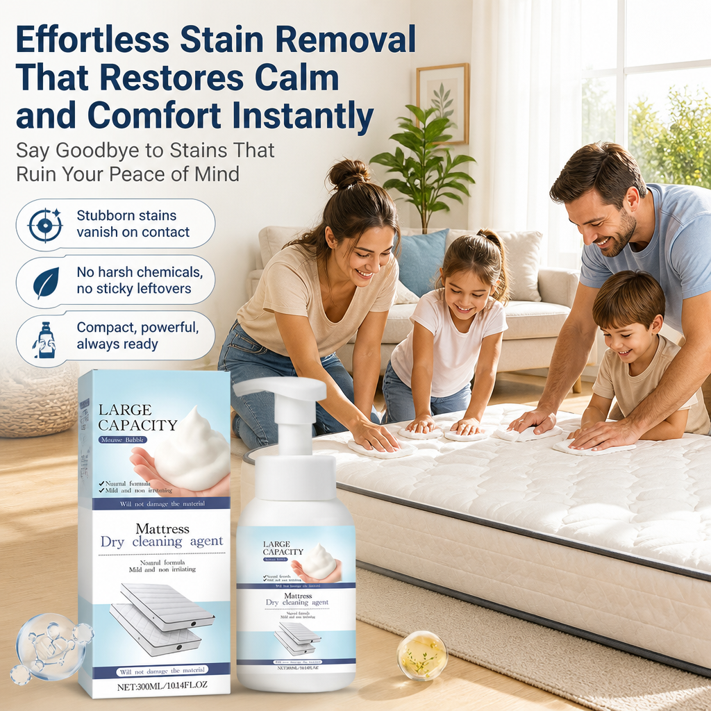 PureMist™ Mousse — Effortless Stain Removal That Restores Calm and Comfort Instantly