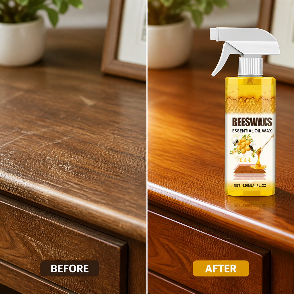GlowMantle™ — Instantly Transform Dull Wood into a Radiant, Touch-Worthy Showpiece
