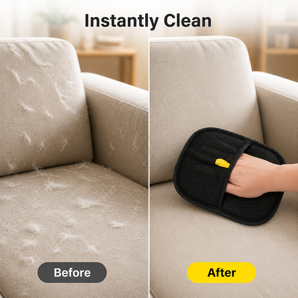 PawLustre™ — Effortless Control Over Every Last Pet Hair, Anytime