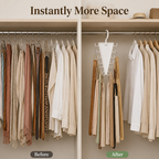 VeloraFlex™ — Instantly Unlock Closet Space and Effortless Mornings