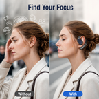 QuietFlow™ — Get lost in your music, not the noise—with up to 145 hours between charges