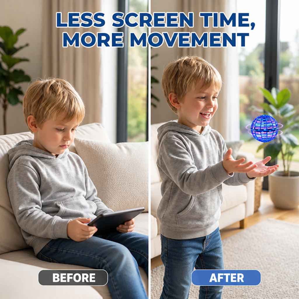 SkyWhirl™ — Turn Screen-Time Moments Into Glowing, Giggle-Filled Play