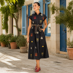 SolariMist™ Shirt Dress — Radiate Cool Comfort and Effortless Summer Style