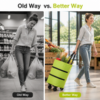 SwiftCarry™ — Glide Through Every Haul with Effortless Comfort and Confidence