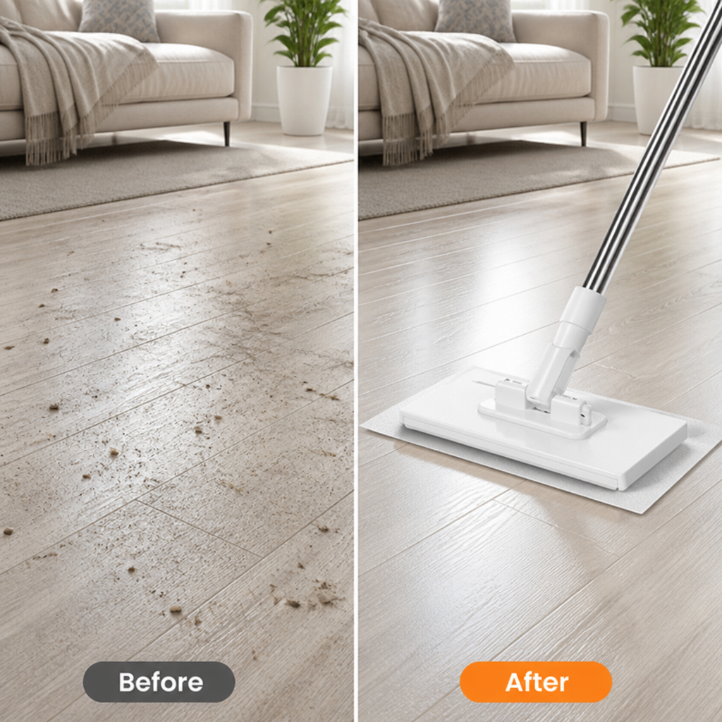 GlideSweep™ — Effortless Cleaning That Transforms Your Home Into a Sparkling Sanctuary
