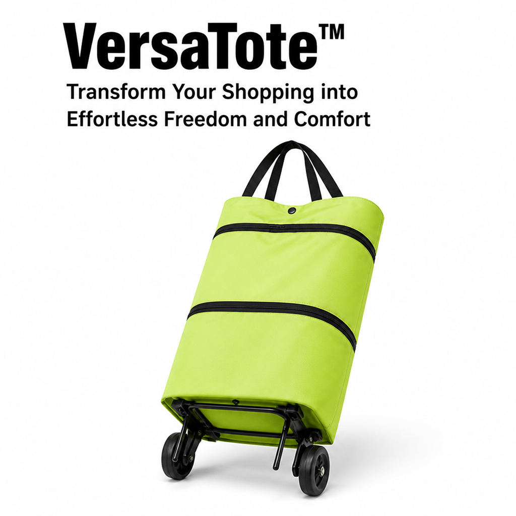 VersaTote™ — Transform Your Shopping into Effortless Freedom and Comfort