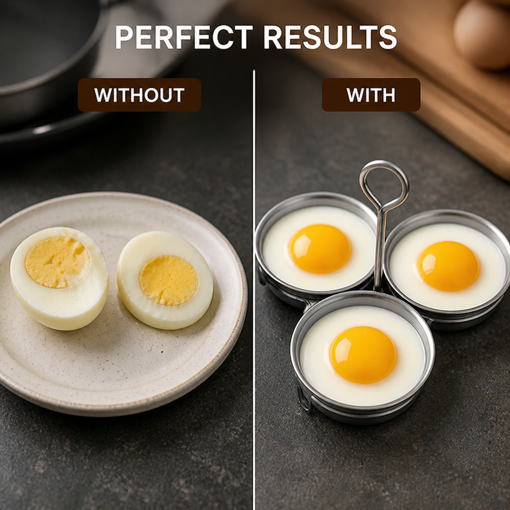 VitalSavor™ Egg Steamer — Effortless, Stunning Eggs That Make Every Meal Shine (Set of 3)