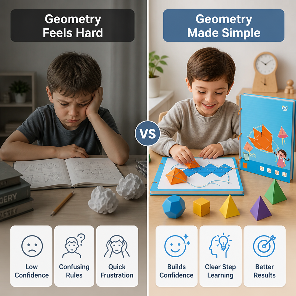 GeoBrilliance™ — Watch Your Child Transform Geometry Fear into Confident Mastery
