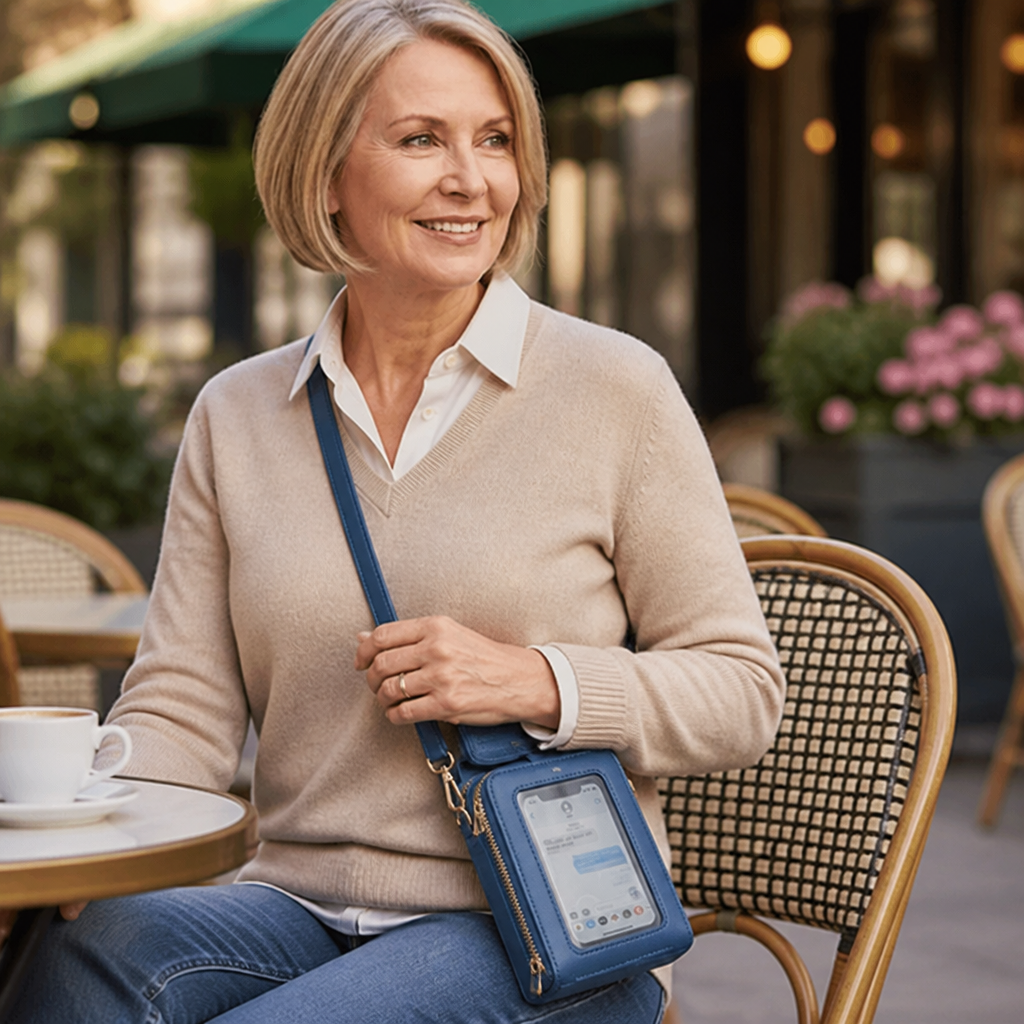 VeroLuxe™ — Effortless Hands-Free Style with Instant Touchscreen Access