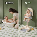 FlexiNest™ Baby Shower Rack — Feel the Joy of Safe, Calm Bath Times with Your Growing Baby