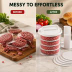 PattyForm™ — Effortless Burger Nights with Perfect Patties Every Time