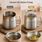 CrispEase™ — Unlock Crispy, Flavor-Packed Frying Without the Mess or Stress
