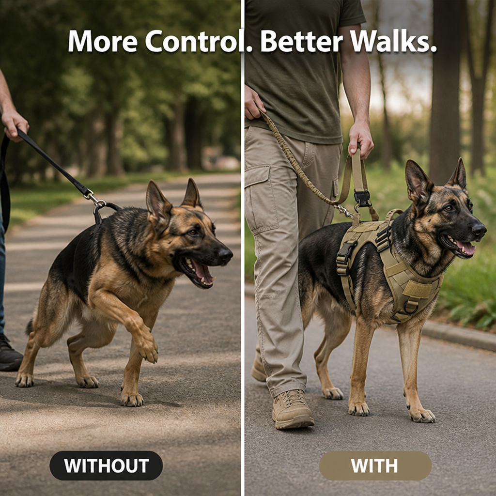 TrailGuard™ — Feel in control, even when your big dog pulls hard