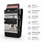 VeroClip™ Minimalist Wallet — Carry More, Stress Less, Look Sharper