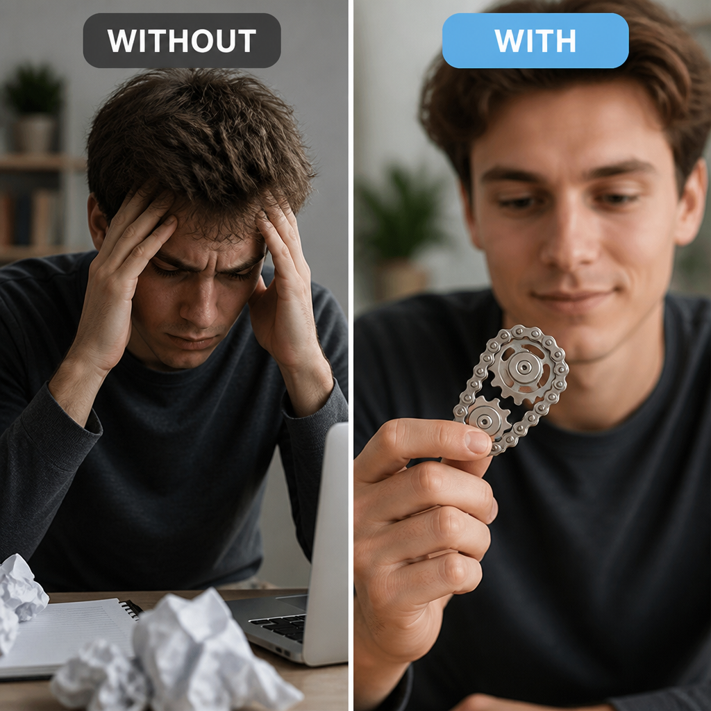 VeloSpin™ — Turn Stress Into Instant, Laser-Sharp Focus Wherever You Go