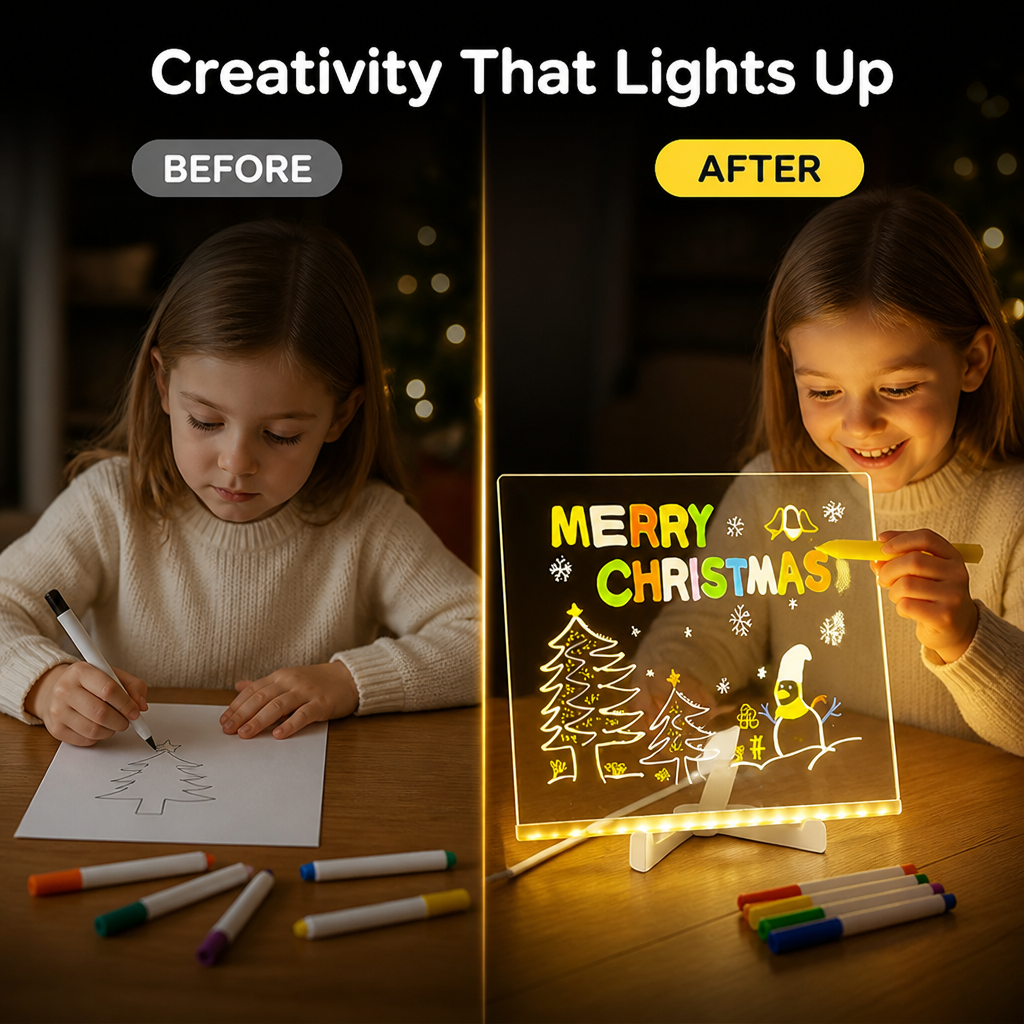 LumaSpark™ — Light Up Your Child’s World with Endless Glowing Creativity