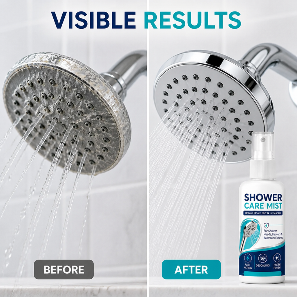 PureShine™ Limescale Eraser — Instantly Revive Your Bathroom’s Gleam and Confidence