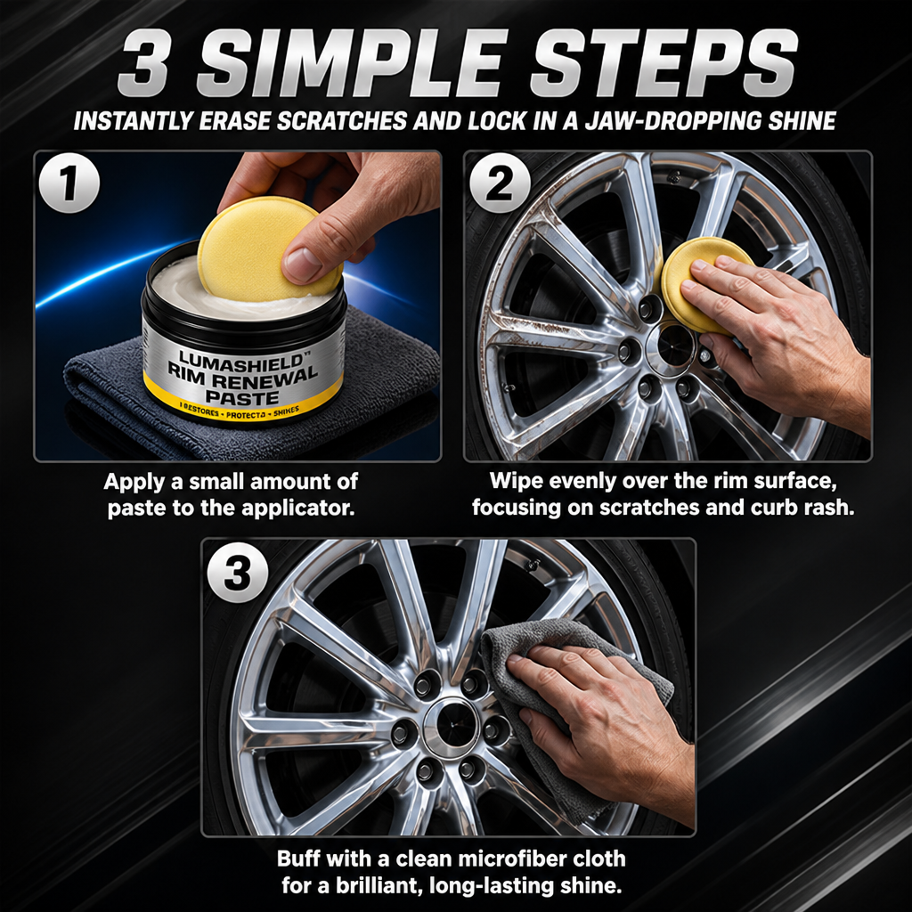 LumaShield™ — Instantly Erase Scratches and Lock in a Jaw-Dropping Shine