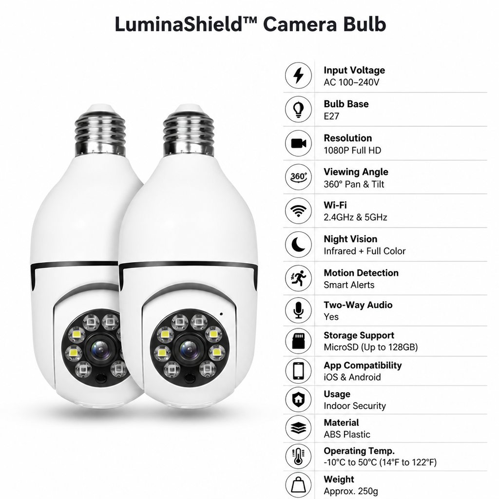 LuminaShield™ — Take Instant Command of Your Home’s Safety, Day and Night