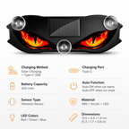 Flarevo™ — Stay Visible on Every Night Drive With Hands-Free Solar Light