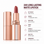 Liplora™ — Bold Matte Lip Color That Lasts From Morning to Midnight