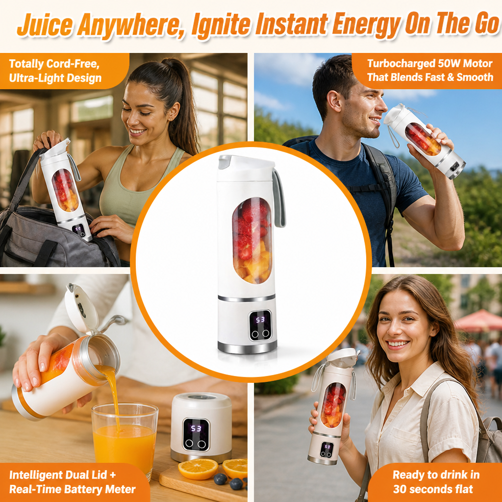GlowPulse™ — Juice Anywhere, Ignite Instant Energy On The Go
