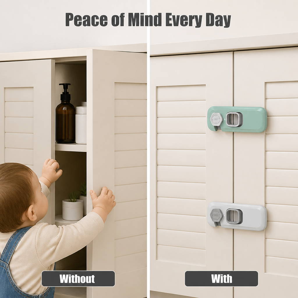 SafeNest™ Childproof Locks — Shield Your Home with Invisible, Ironclad Peace of Mind