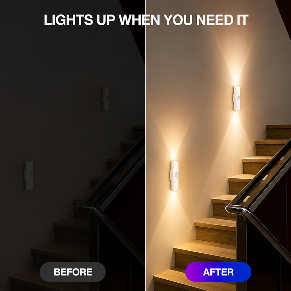 LumiAura™ — Light That Welcomes You Home with Instant, Personalized Glow