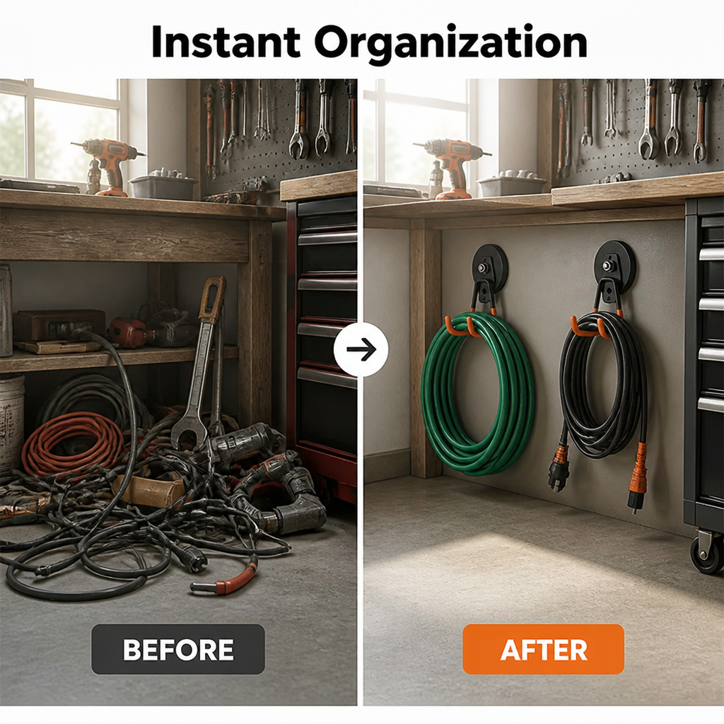 TitanGrip™ — Master Heavy Loads and Crush Clutter with Effortless Power