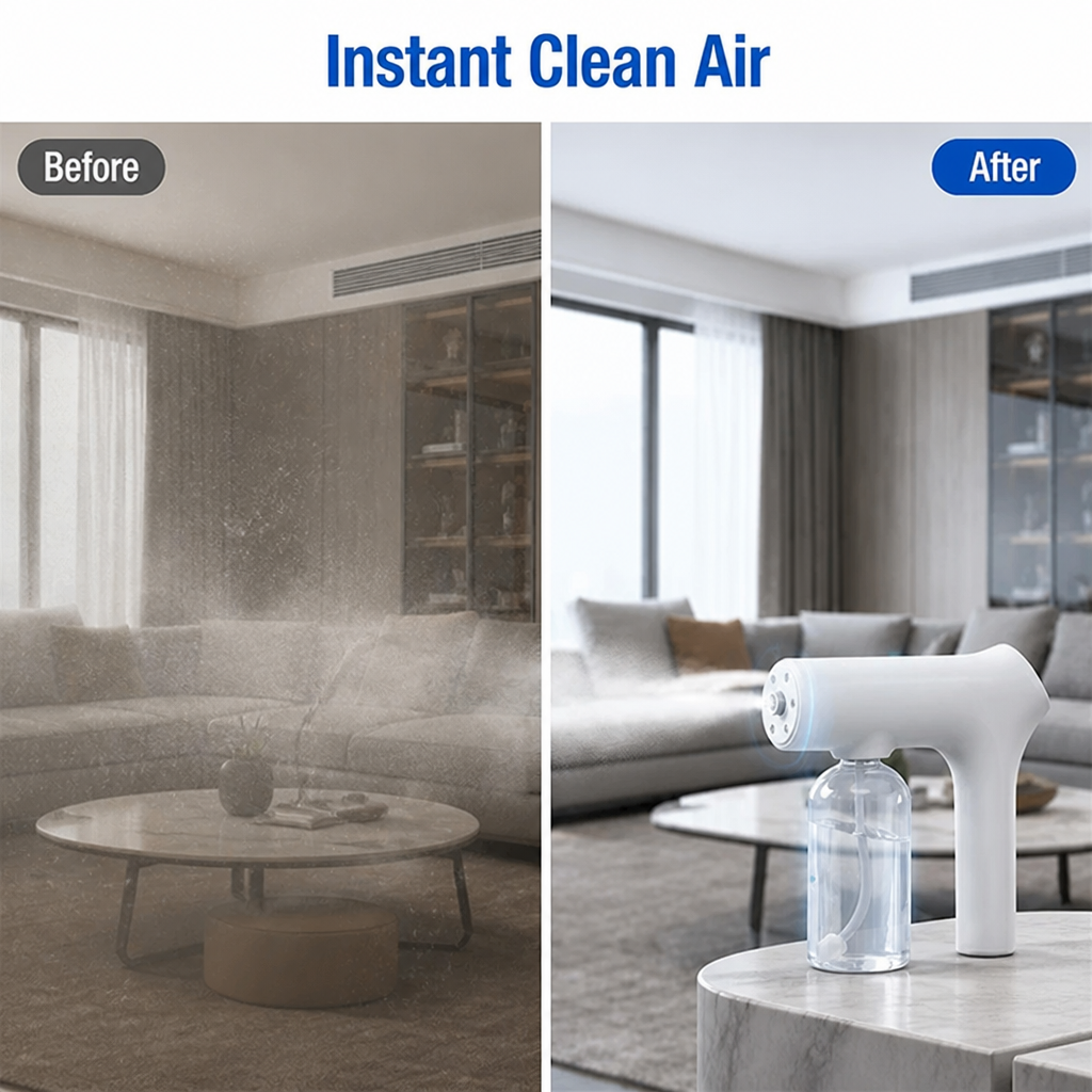 ViraMist™ Cordless Atomizer — Wrap Your World in Instant, Effortless Clean Air