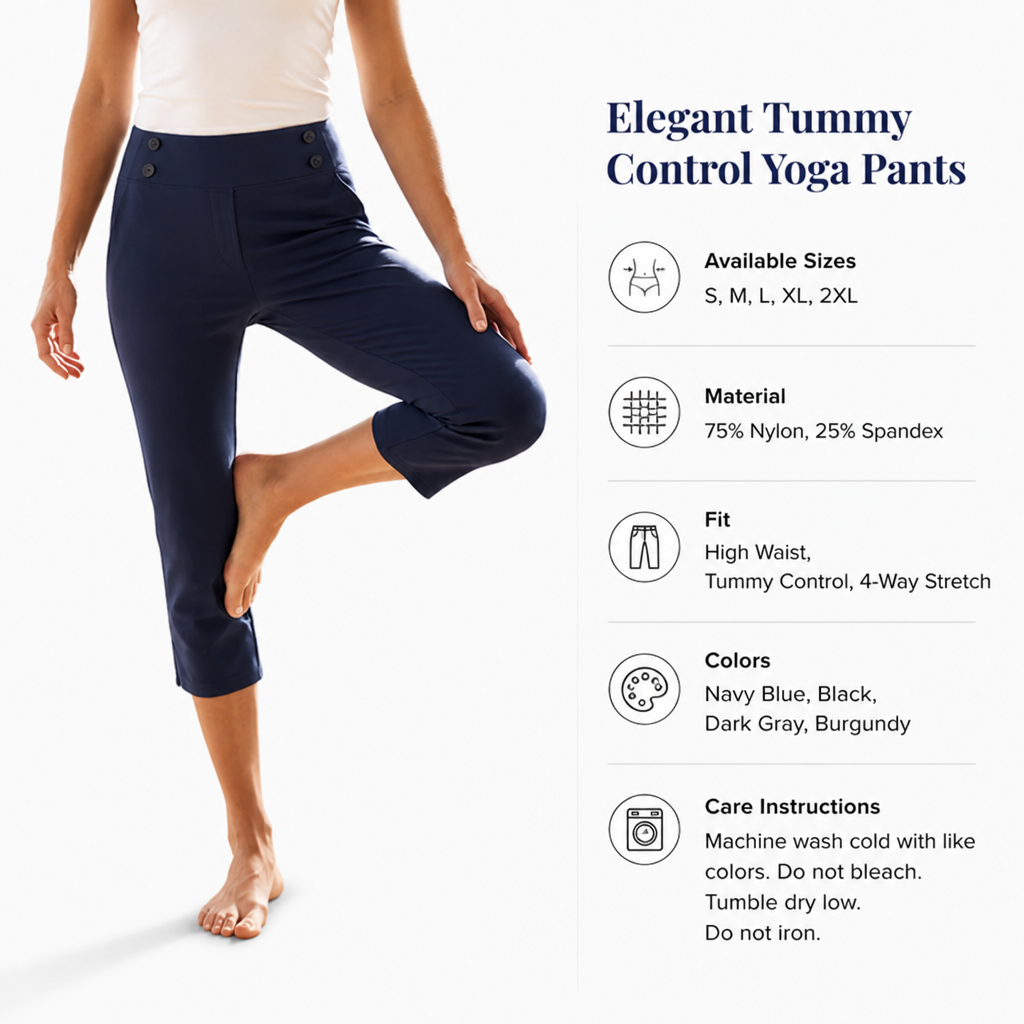 Sculptiva™ — Tummy Control Yoga Pants That Look Sleek and Feel Amazing